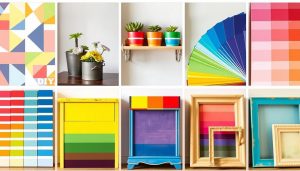 5 DIY Projects Using Sample Paint Colors