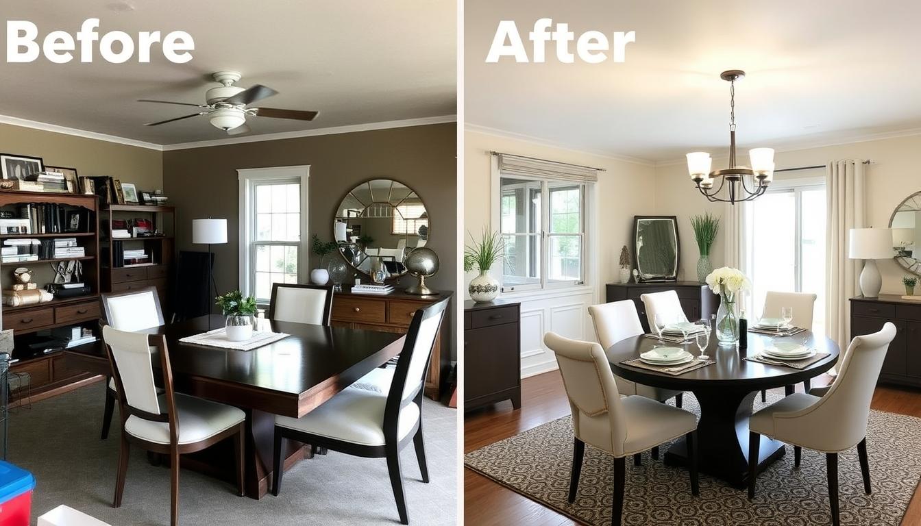 $100 Dining Room Makeover Reveal